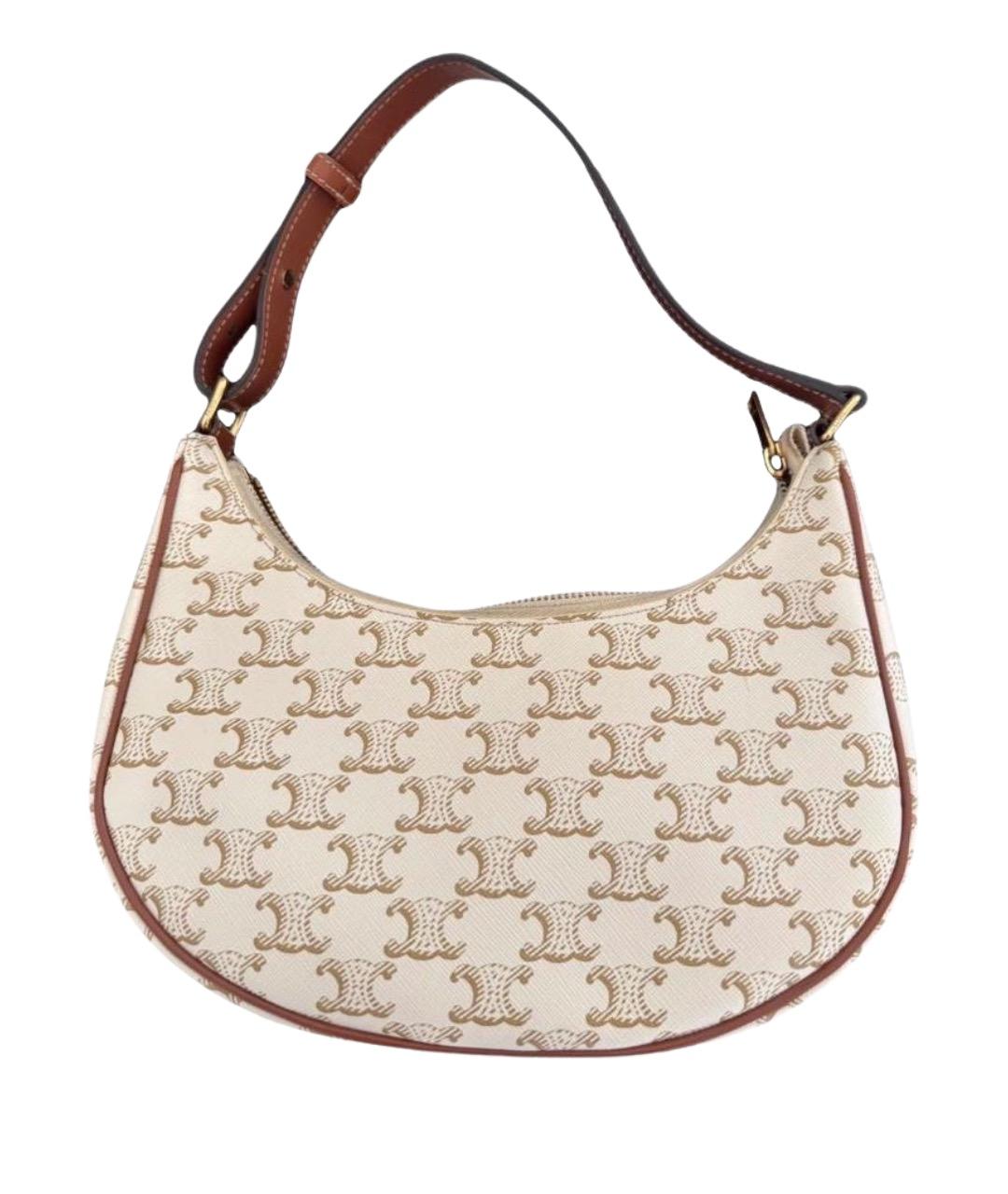 CELINE Бежевая сумка с короткими ручками, фото 1