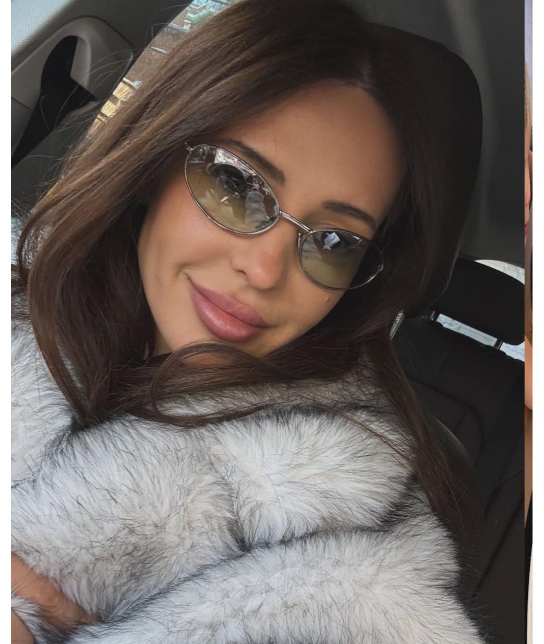 PRADA Серебряные металлические солнцезащитные очки, фото 6