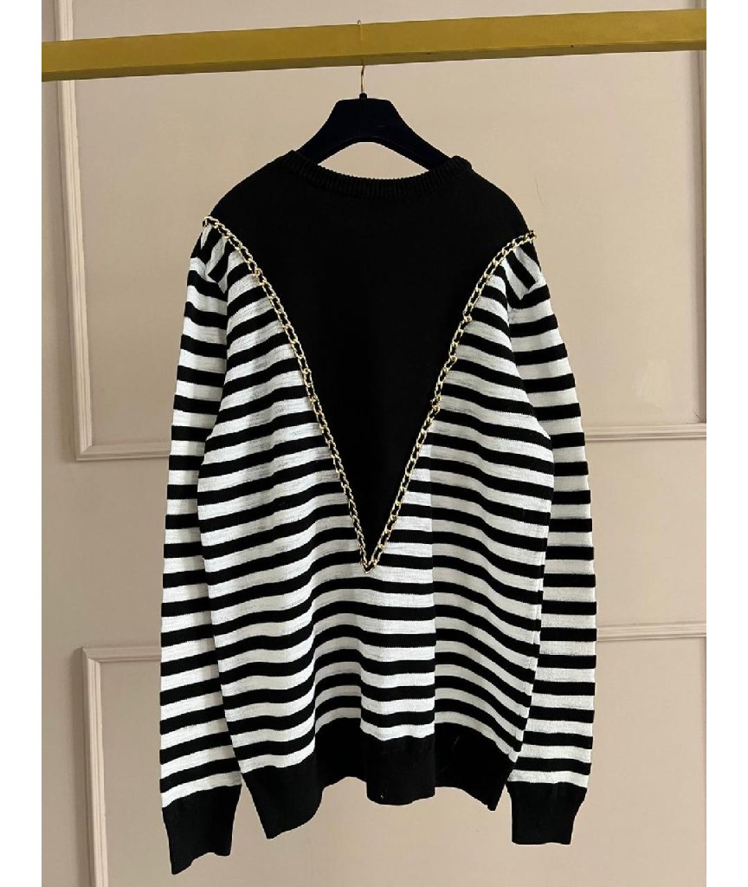 BALMAIN Черный джемпер / свитер, фото 2