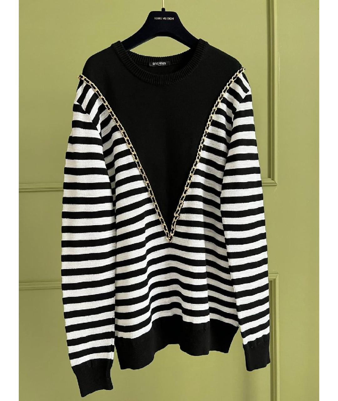 BALMAIN Черный джемпер / свитер, фото 8