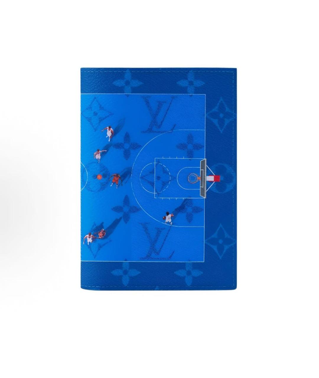 LOUIS VUITTON Синяя визитница, фото 3