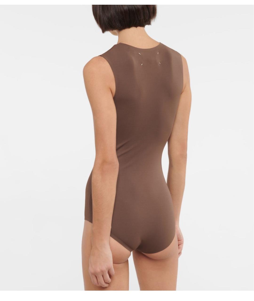 MAISON MARGIELA Коричневый корсет, фото 2