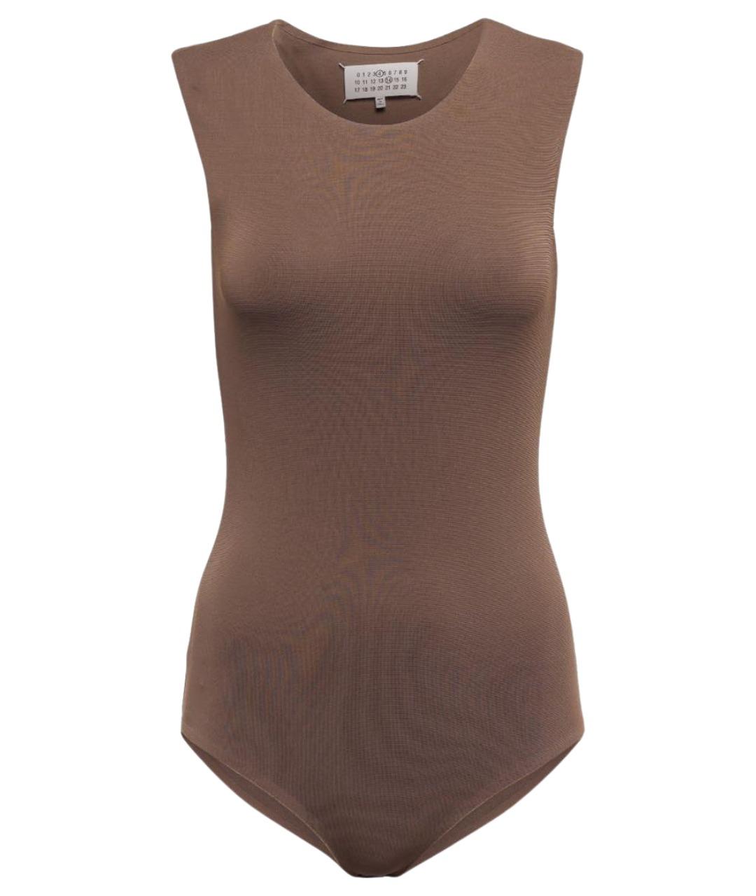 MAISON MARGIELA Коричневый корсет, фото 1