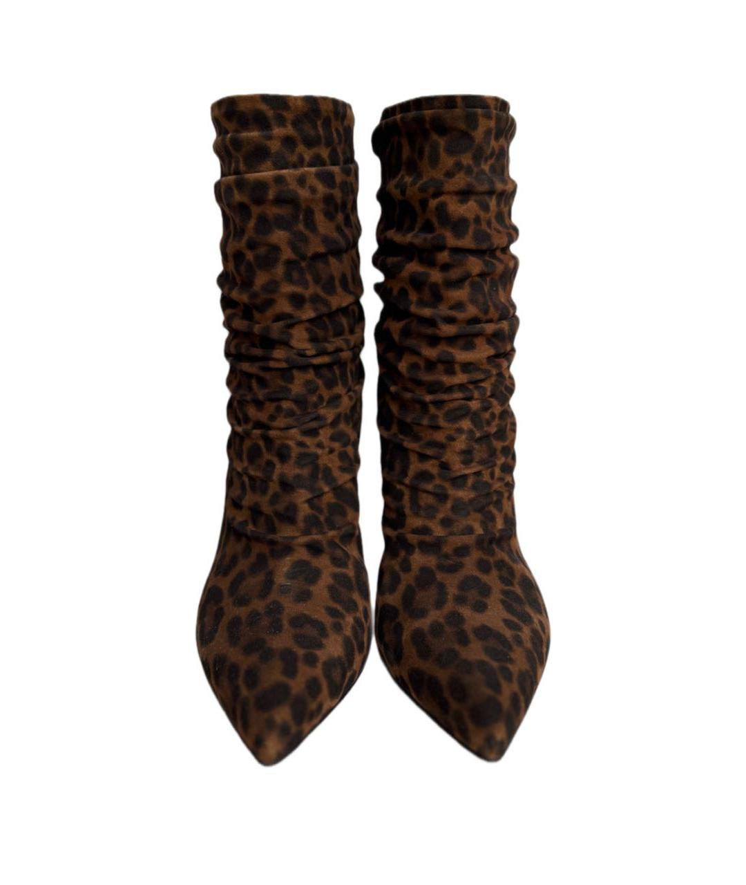 GIANVITO ROSSI Мульти замшевые ботильоны, фото 2