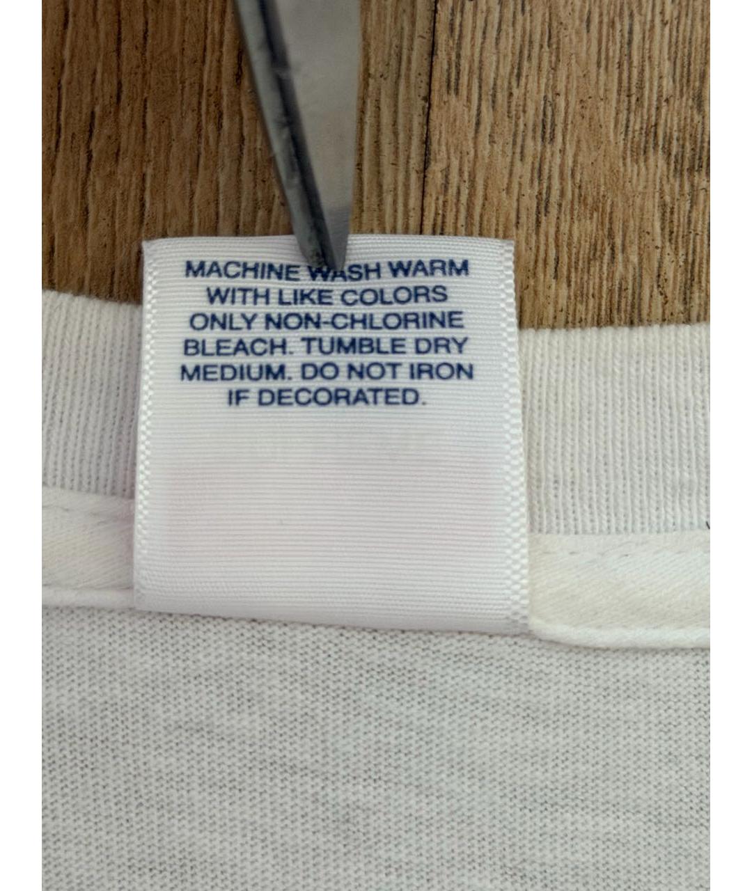 SUPREME Белая хлопковая футболка, фото 6