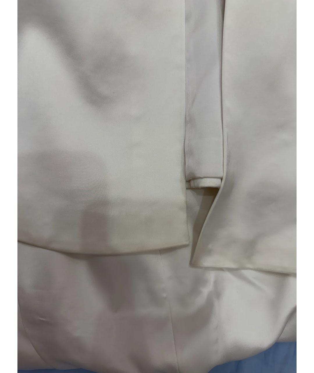 RASARIO Белое полиэстеровое вечернее платье, фото 6