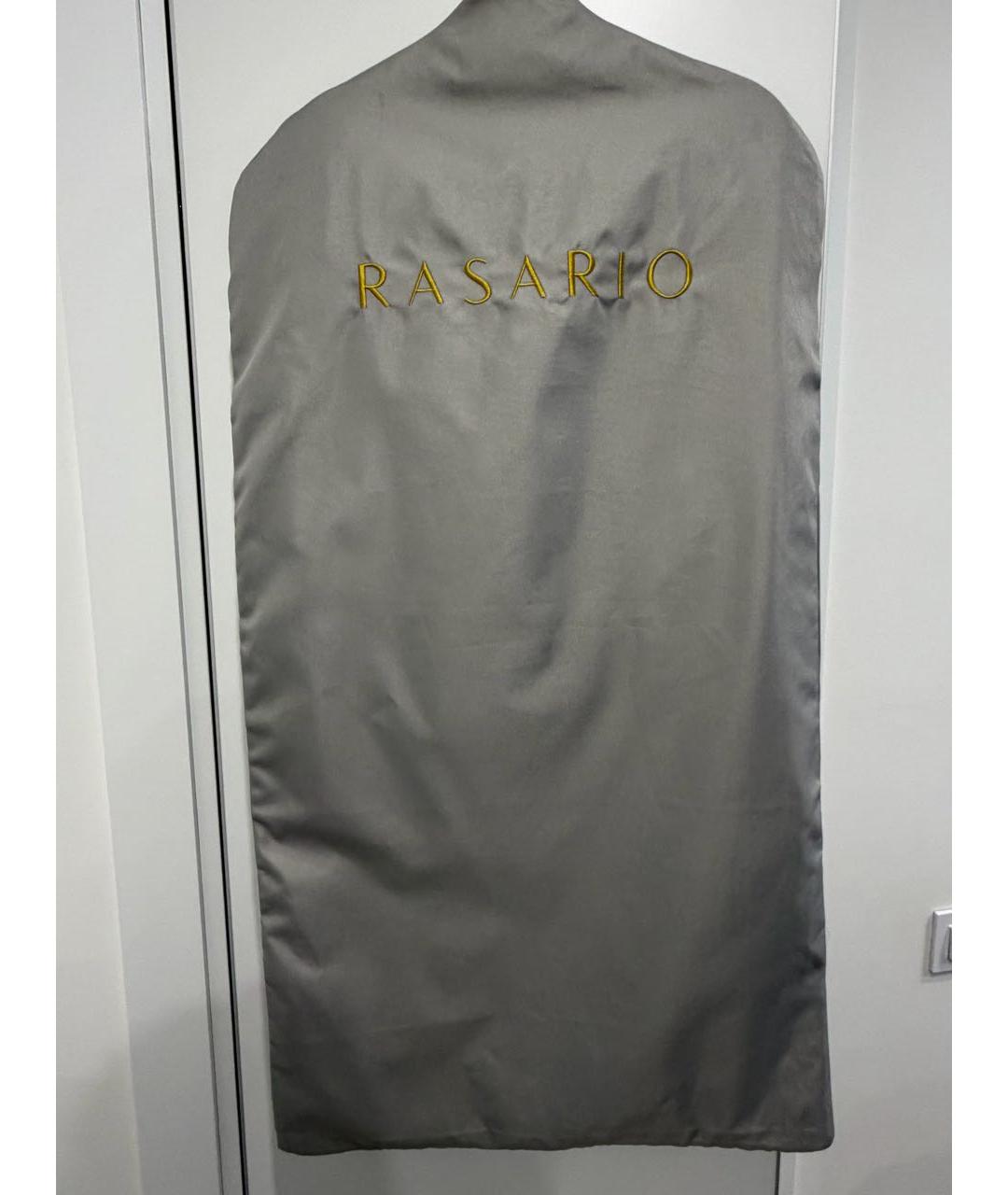 RASARIO Белое полиэстеровое вечернее платье, фото 5