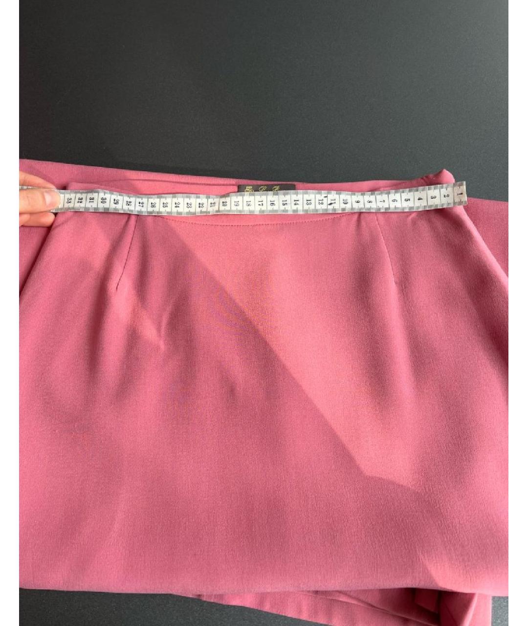 LORO PIANA Коралловая юбка макси, фото 4