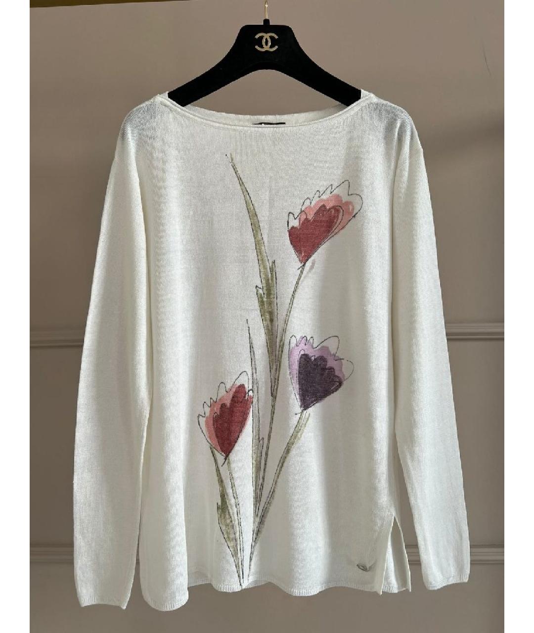 LORO PIANA Белый джемпер / свитер, фото 6