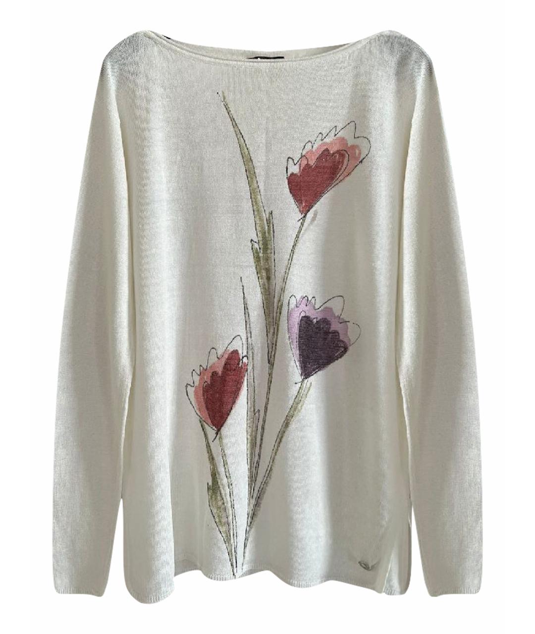 LORO PIANA Белый джемпер / свитер, фото 1