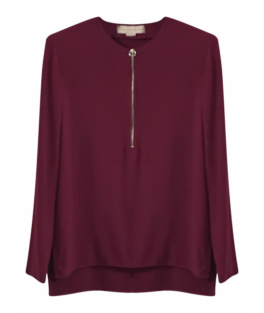 STELLA MCCARTNEY Бордовая вискозная блузы, фото 1