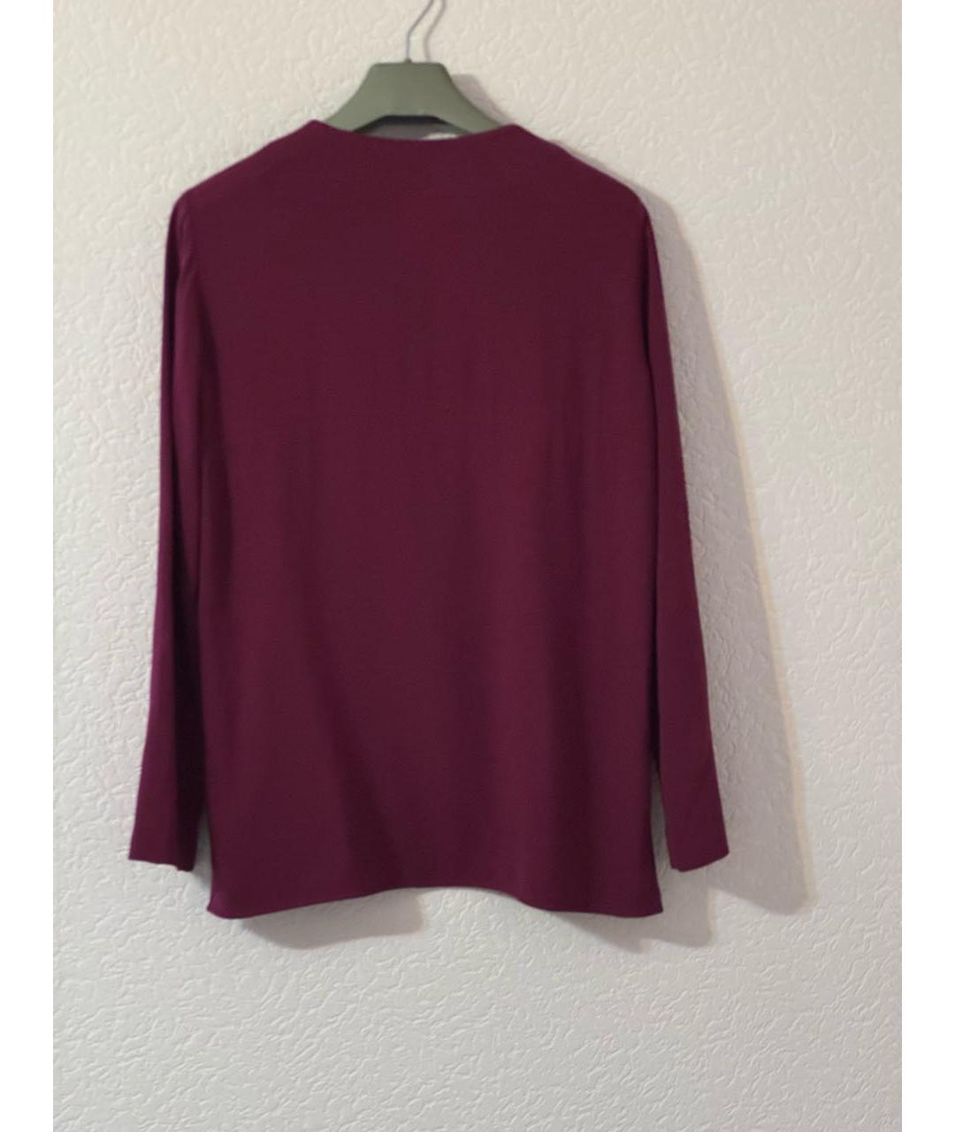 STELLA MCCARTNEY Бордовая вискозная блузы, фото 2