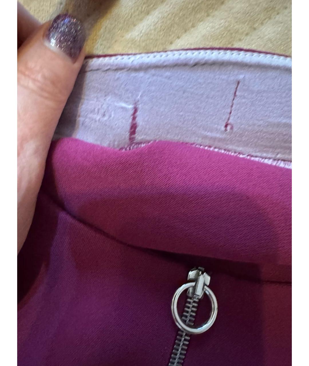 STELLA MCCARTNEY Бордовая вискозная блузы, фото 6