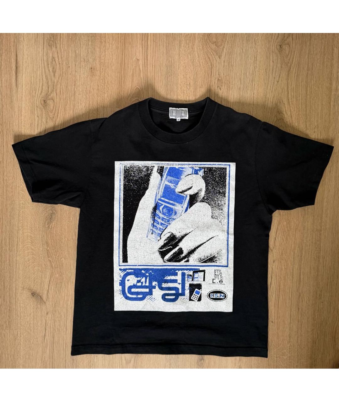 CAV EMPT Черная хлопковая футболка, фото 8