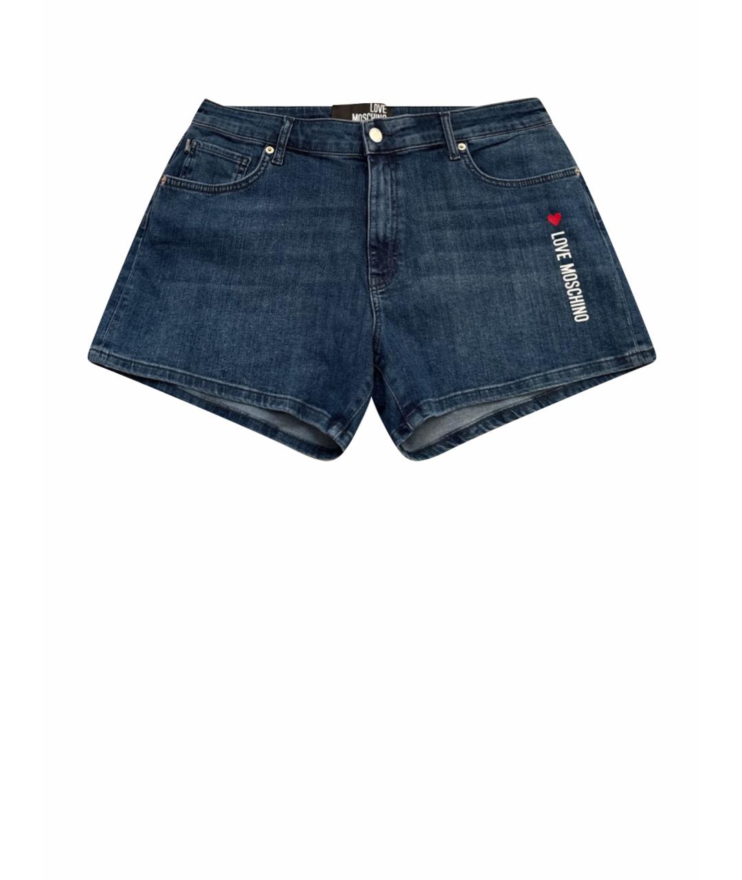 LOVE MOSCHINO Деним шорты, фото 1