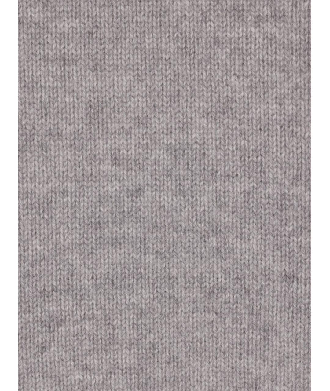 'S MAX MARA Серый кашемировый джемпер / свитер, фото 3