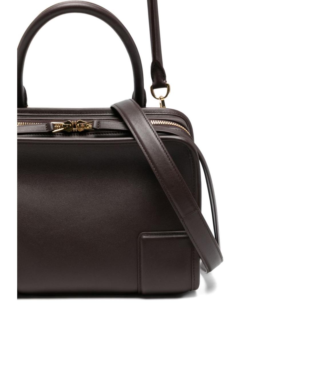 LOEWE Коричневая кожаная сумка тоут, фото 4