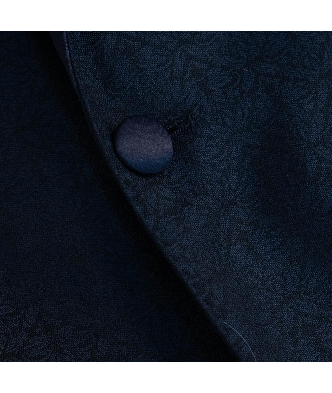 DOLCE&GABBANA Темно-синий классический костюм, фото 7