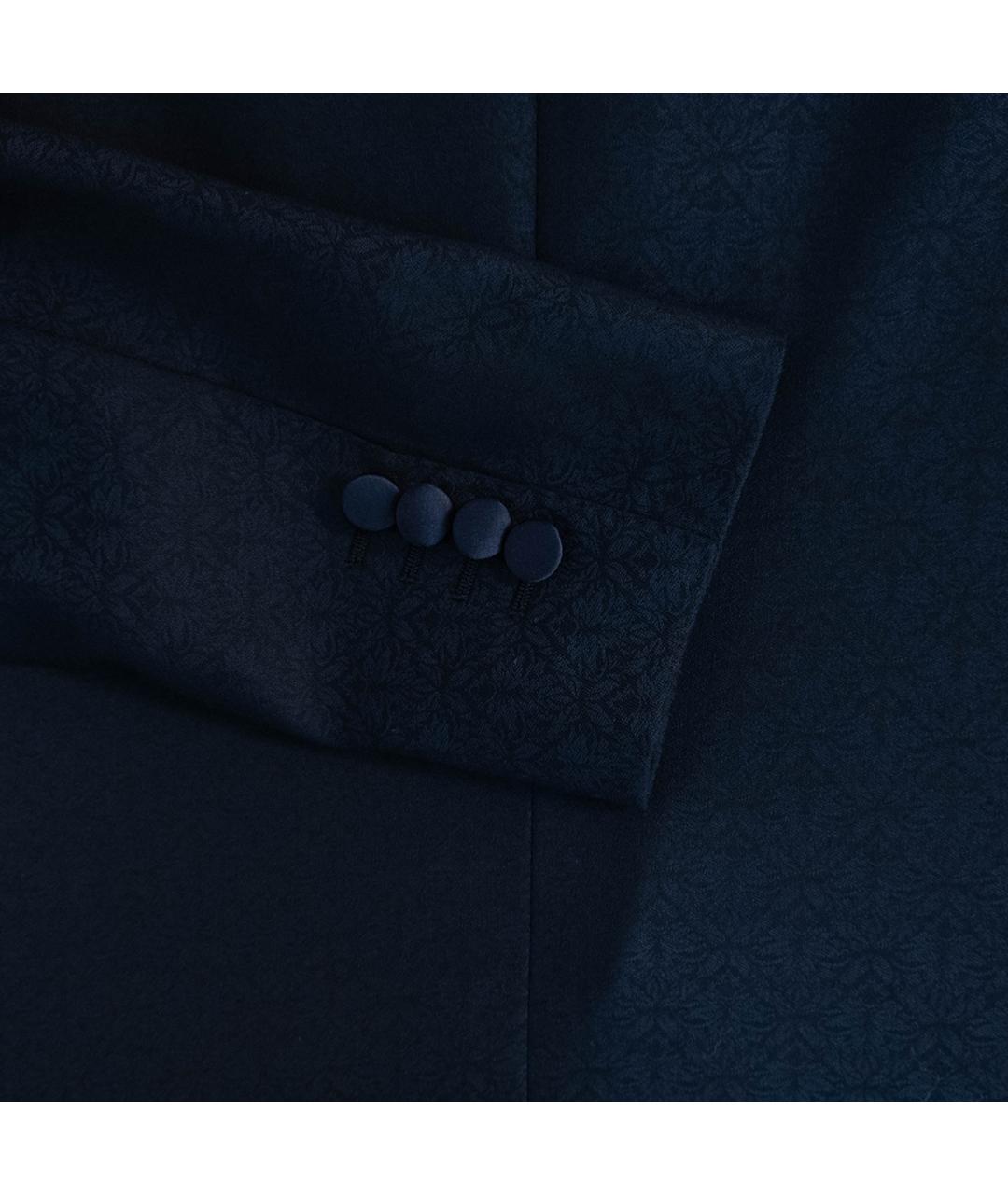 DOLCE&GABBANA Темно-синий классический костюм, фото 8