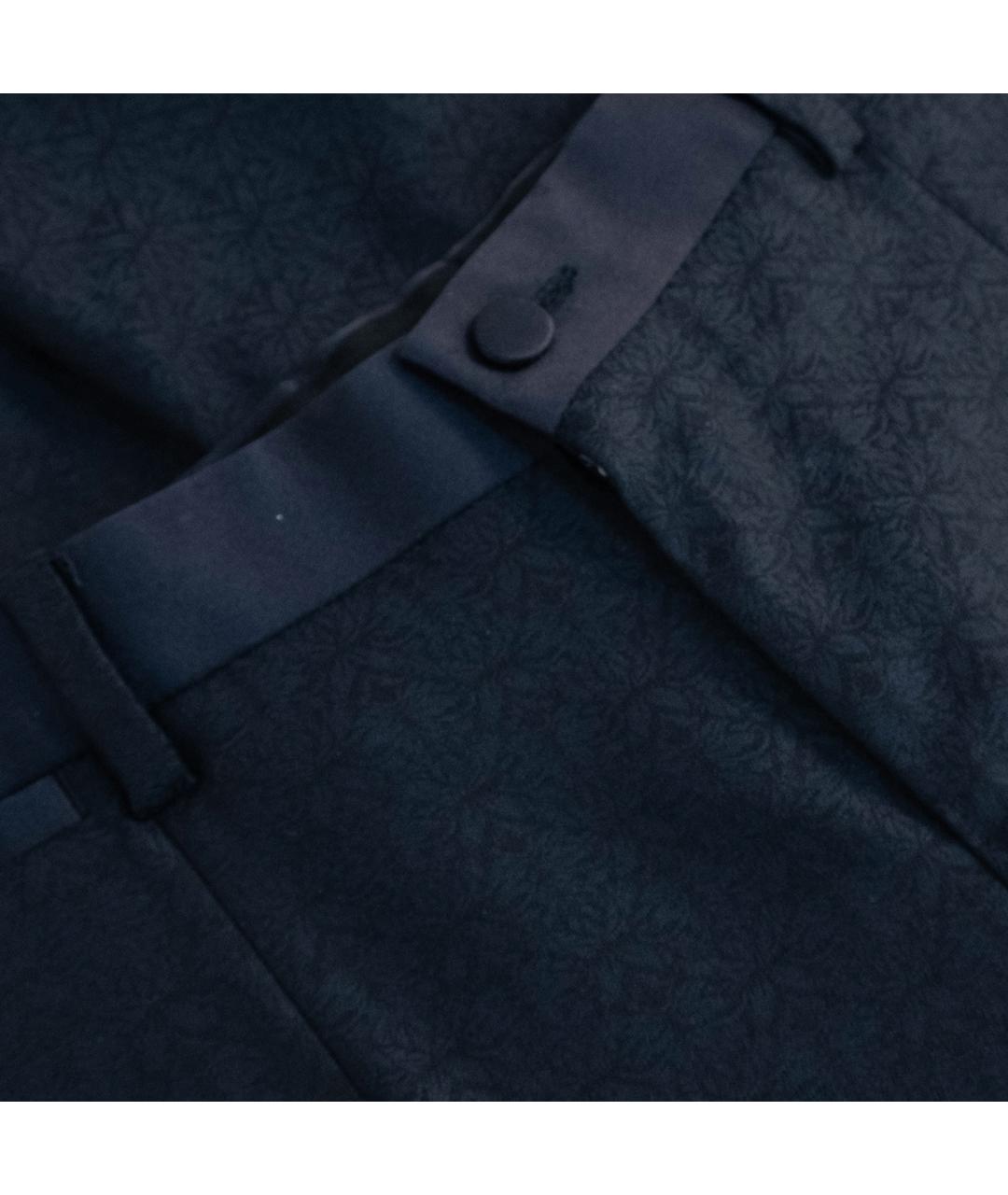 DOLCE&GABBANA Темно-синий классический костюм, фото 9