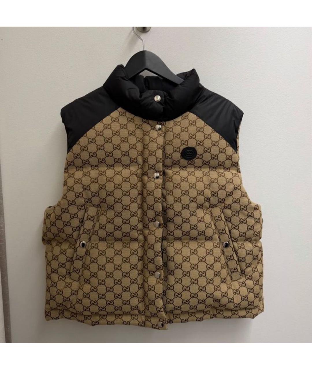 GUCCI Коричневый жилет, фото 2