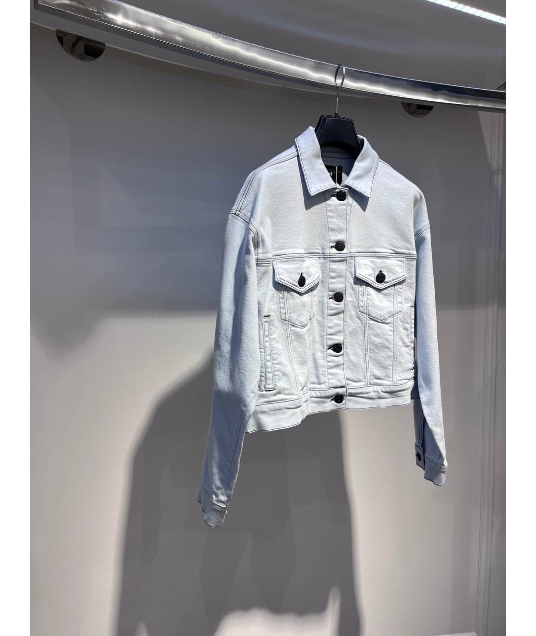 3X1 Голубая деним куртка, фото 3