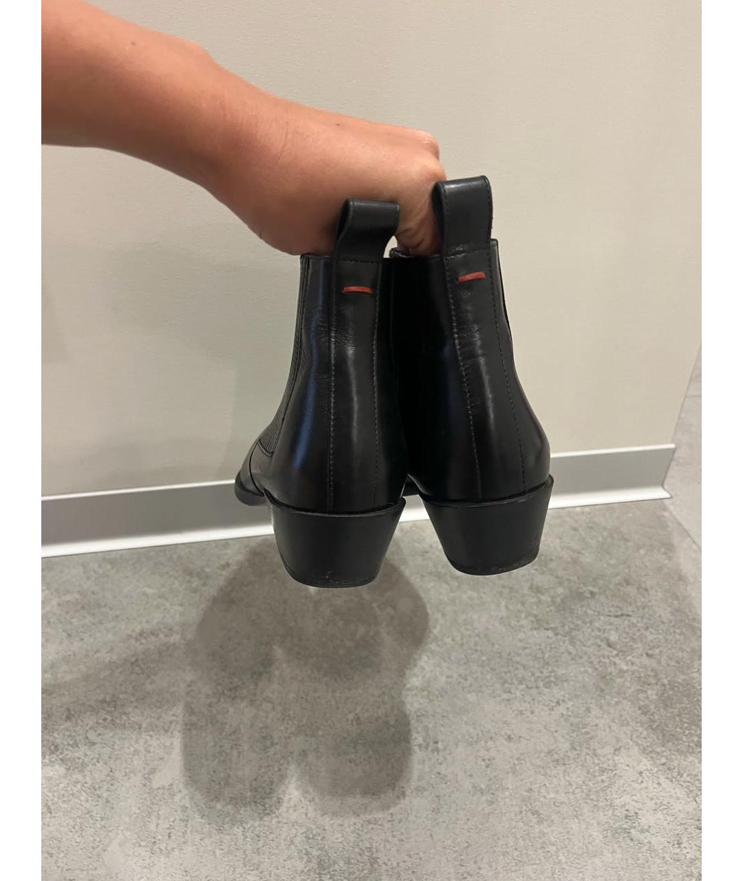AEYDE Черные кожаные ботинки, фото 5