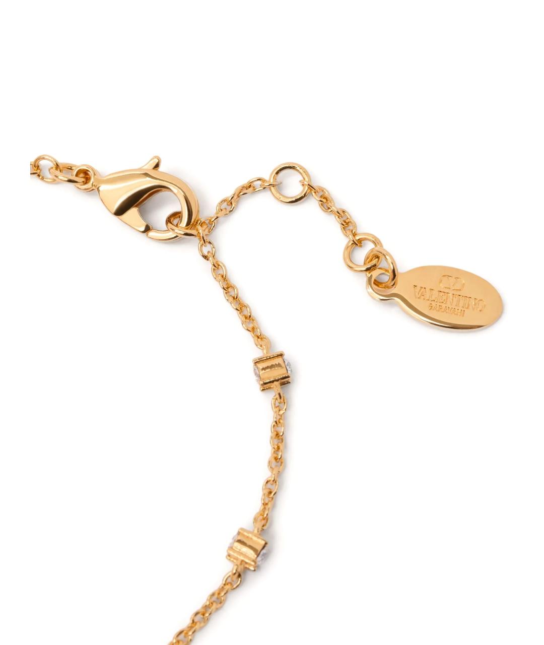 VALENTINO Золотой металлический браслет, фото 4