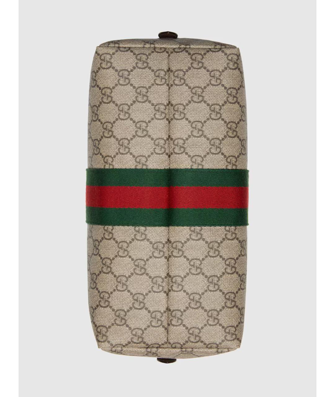 GUCCI Бежевая косметичка, фото 7