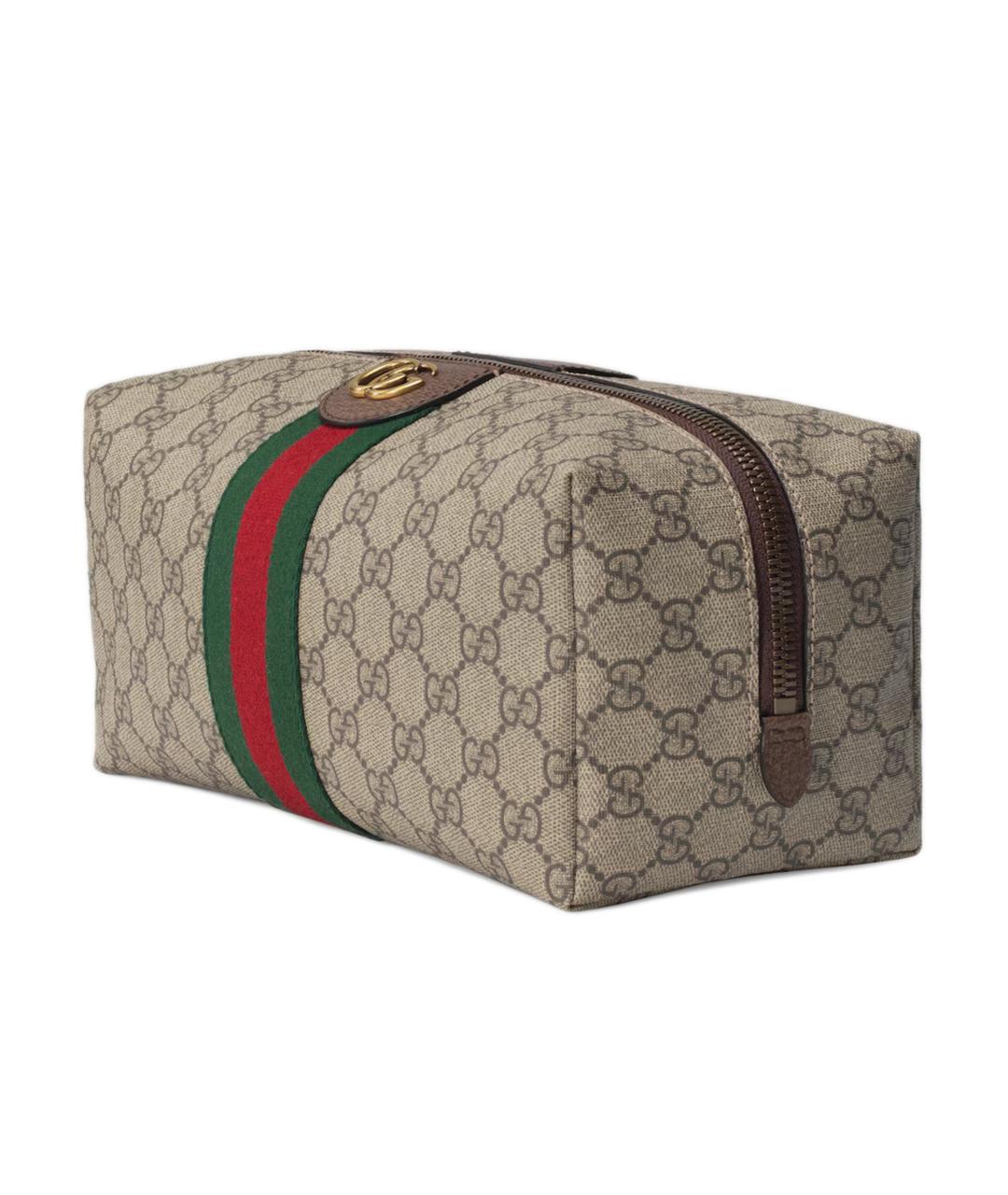 GUCCI Бежевая косметичка, фото 2