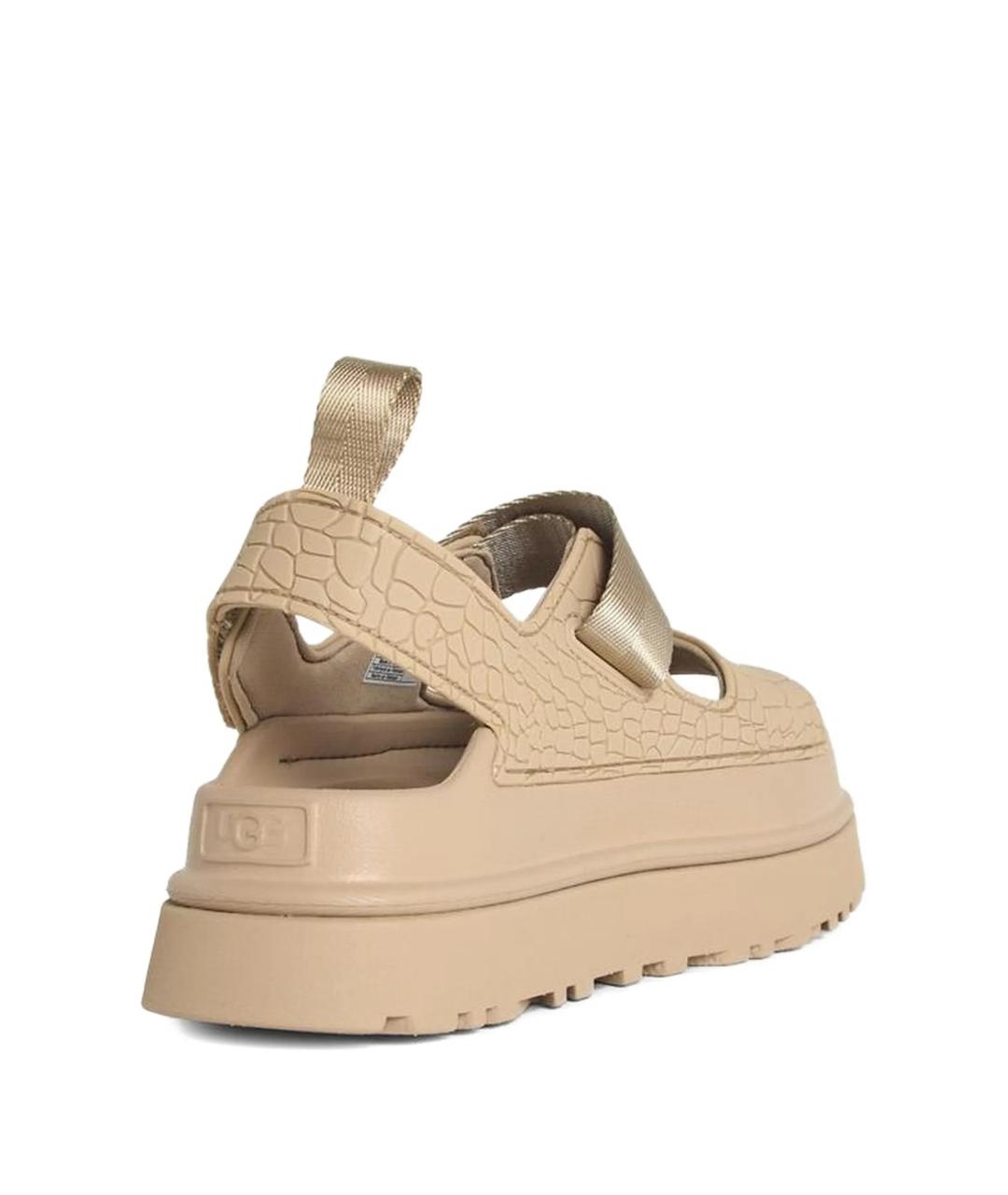 UGG AUSTRALIA Бежевые босоножки, фото 3