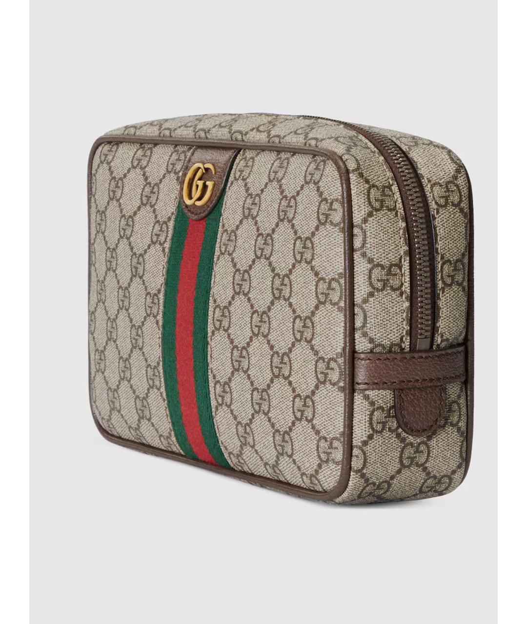 GUCCI Бежевая папка для документов, фото 2