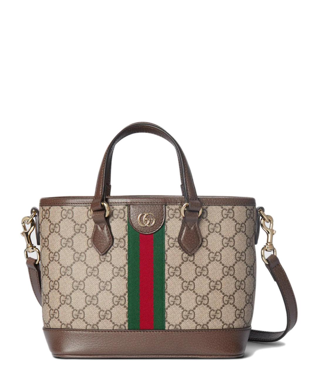 GUCCI Бежевая сумка тоут, фото 1