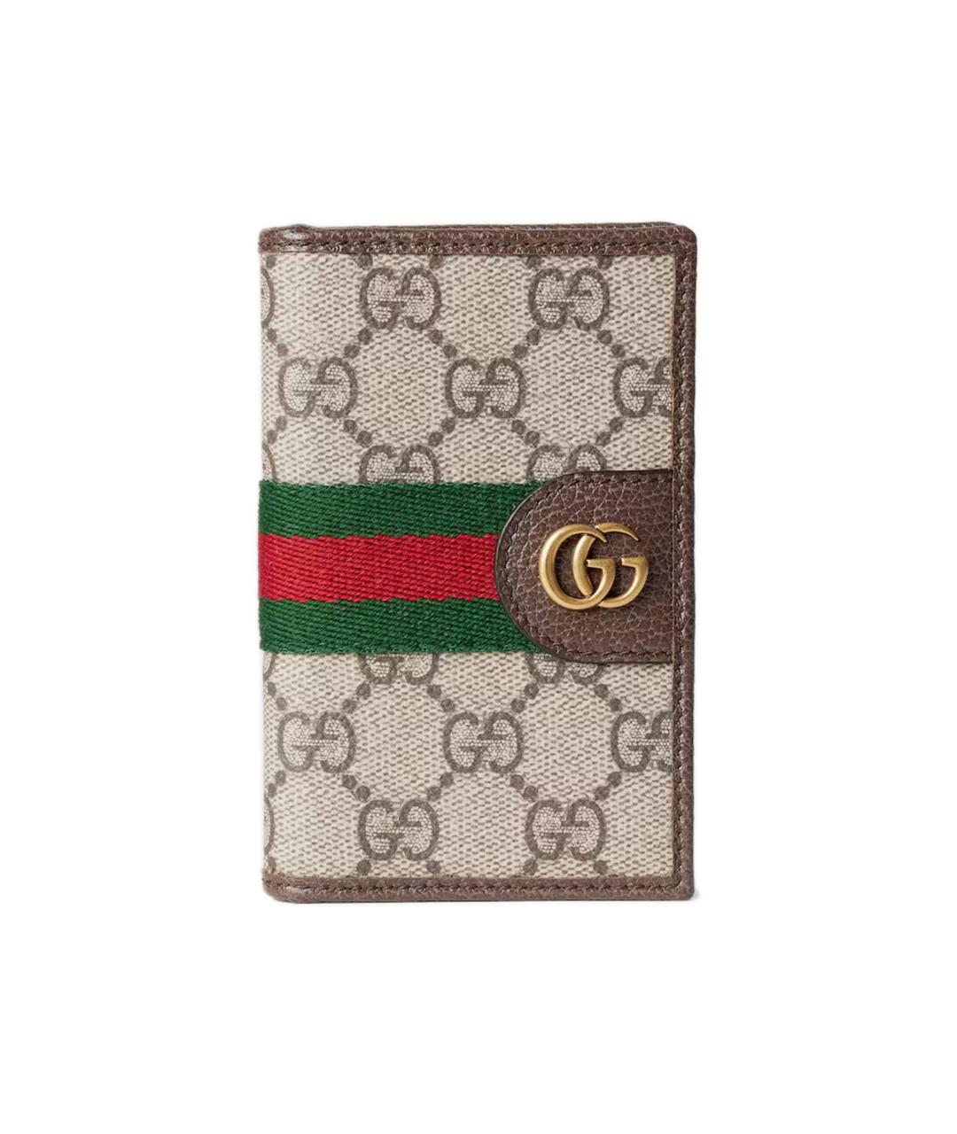 GUCCI Бежевый кардхолдер, фото 1