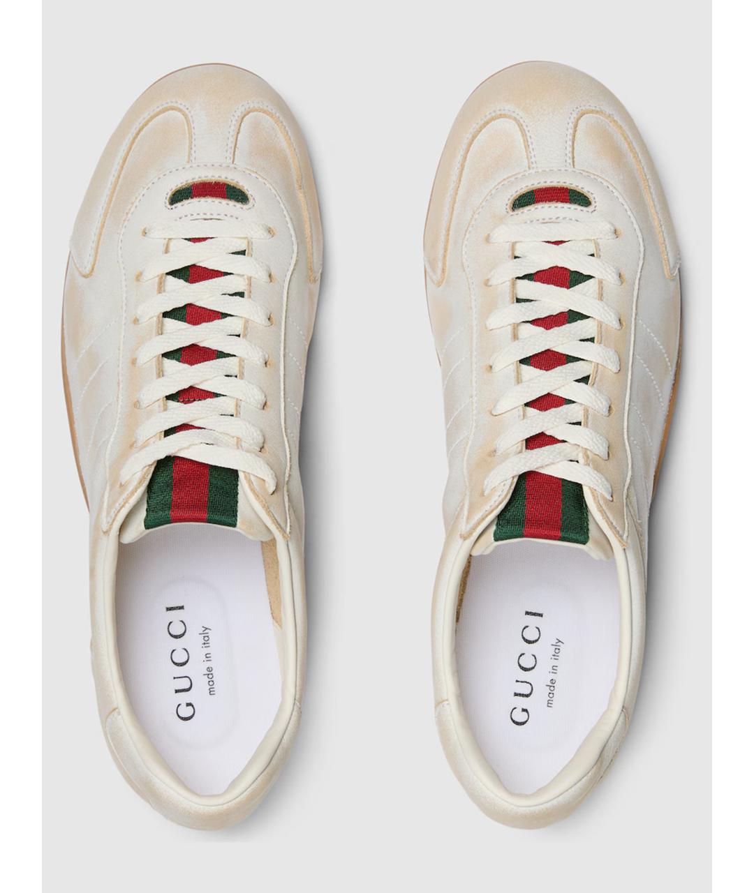 GUCCI Мульти кожаные кроссовки, фото 6