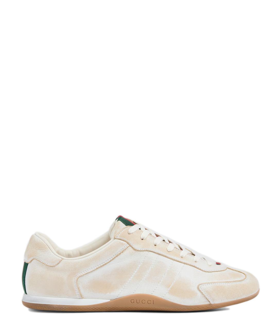 GUCCI Мульти кожаные кроссовки, фото 1