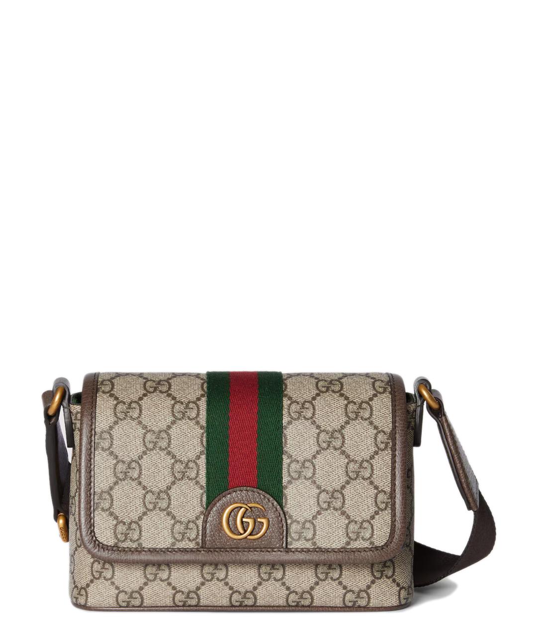 GUCCI Бежевая сумка на плечо, фото 1