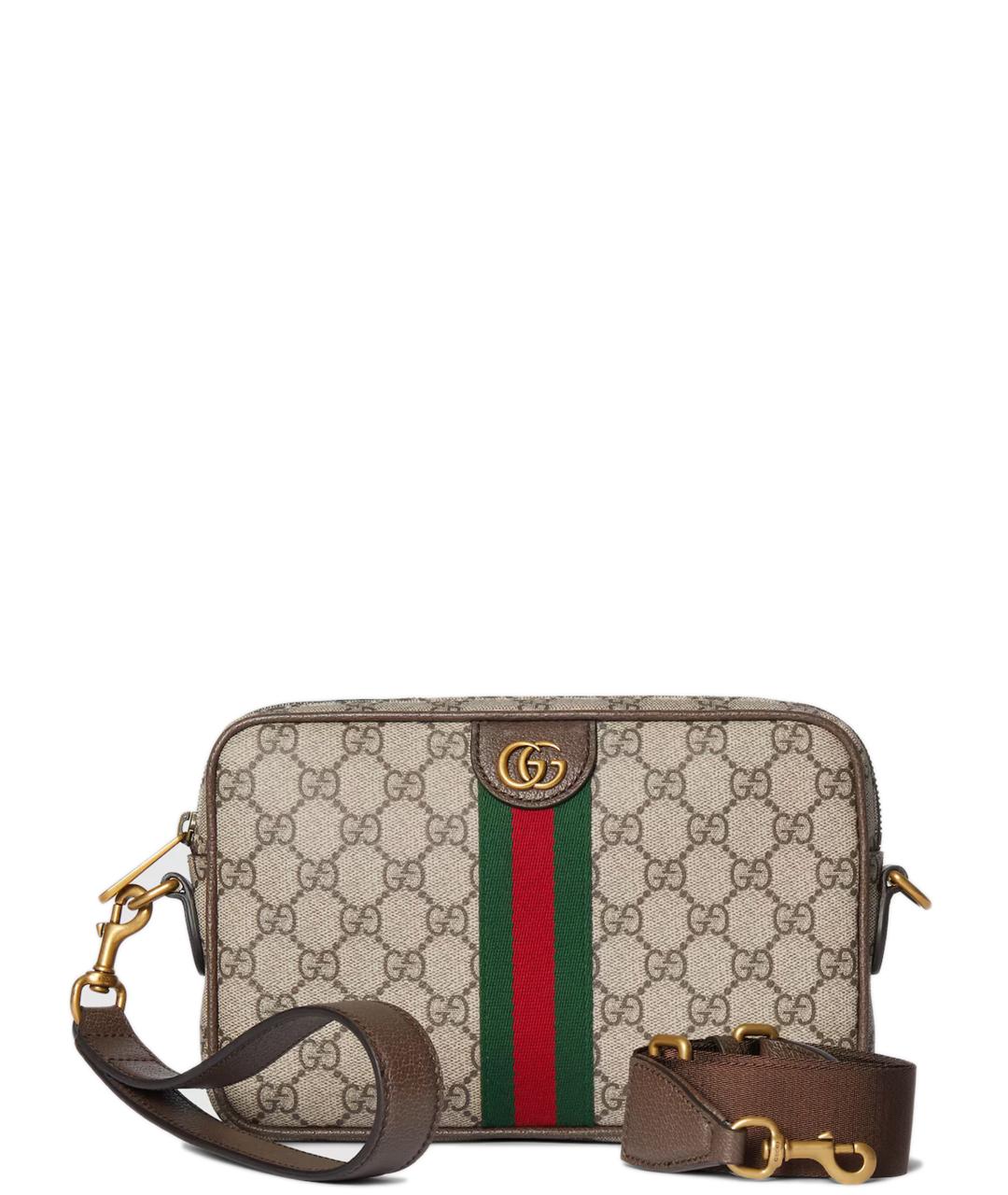 GUCCI Бежевая сумка на плечо, фото 1