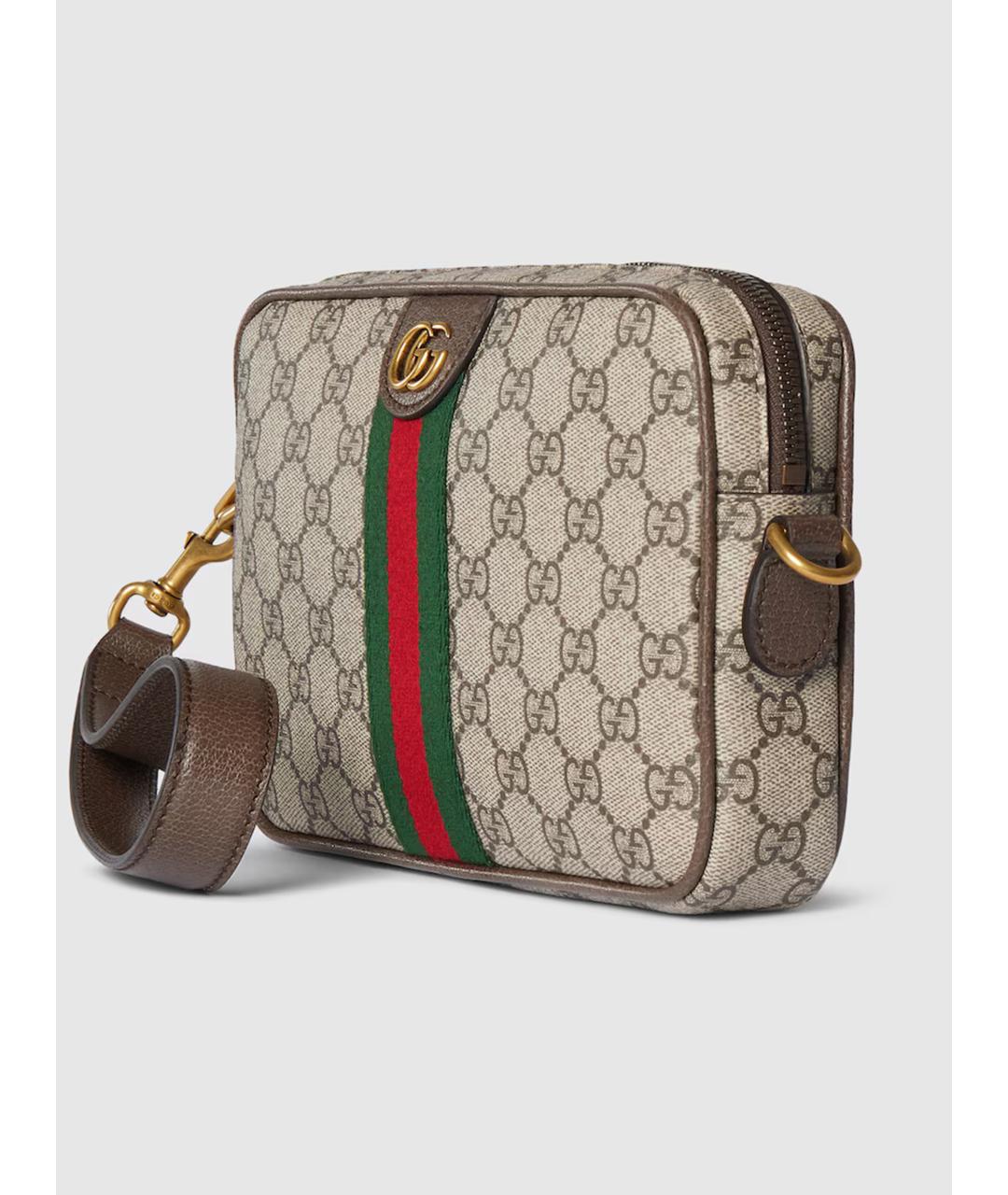 GUCCI Бежевая сумка на плечо, фото 6