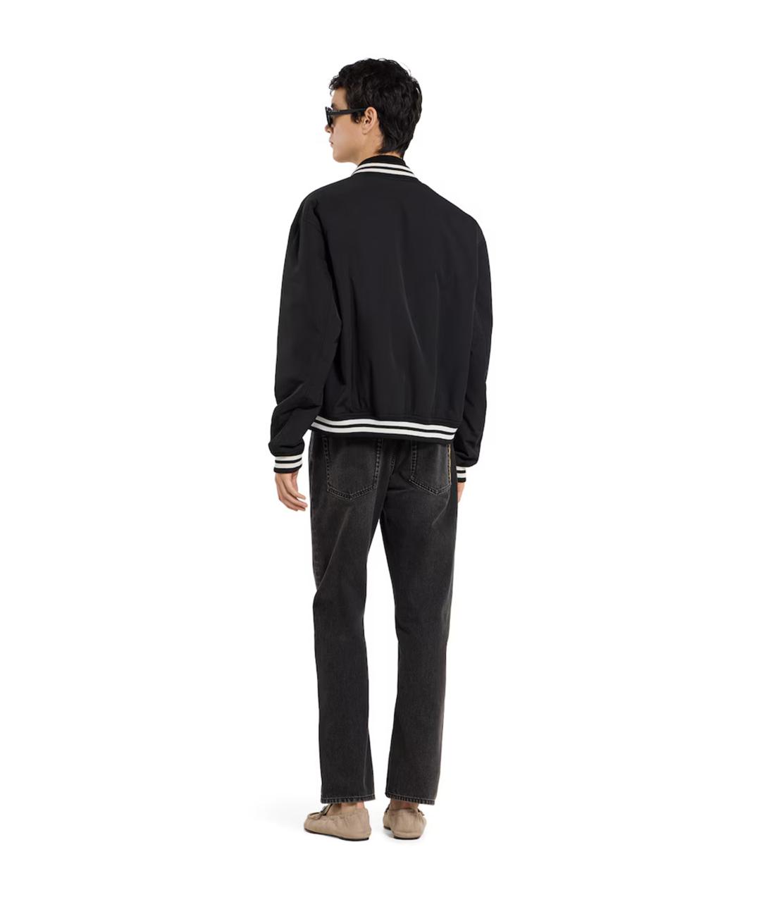 GUCCI Черная полиамидовая куртка, фото 3