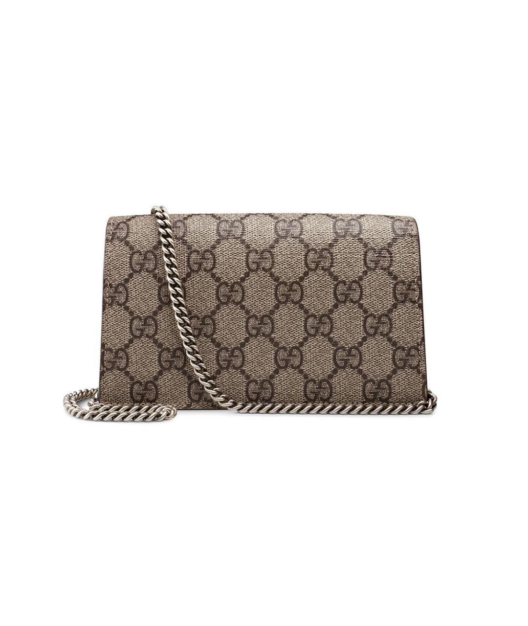 GUCCI Коричневая сумка через плечо, фото 3