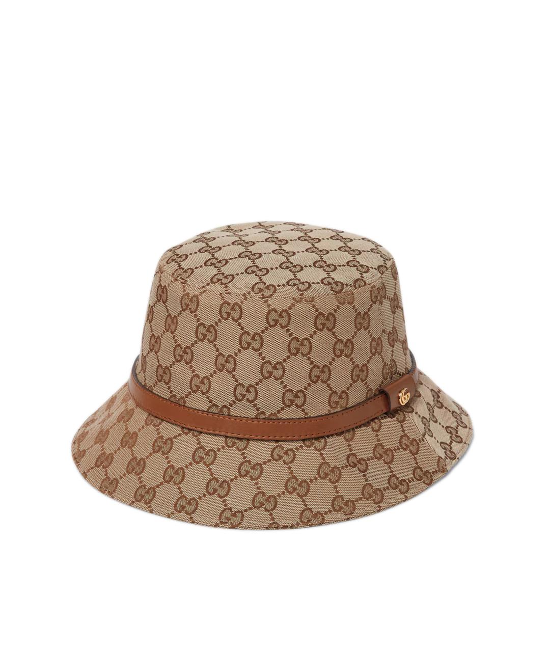 GUCCI Бежевая панама, фото 1