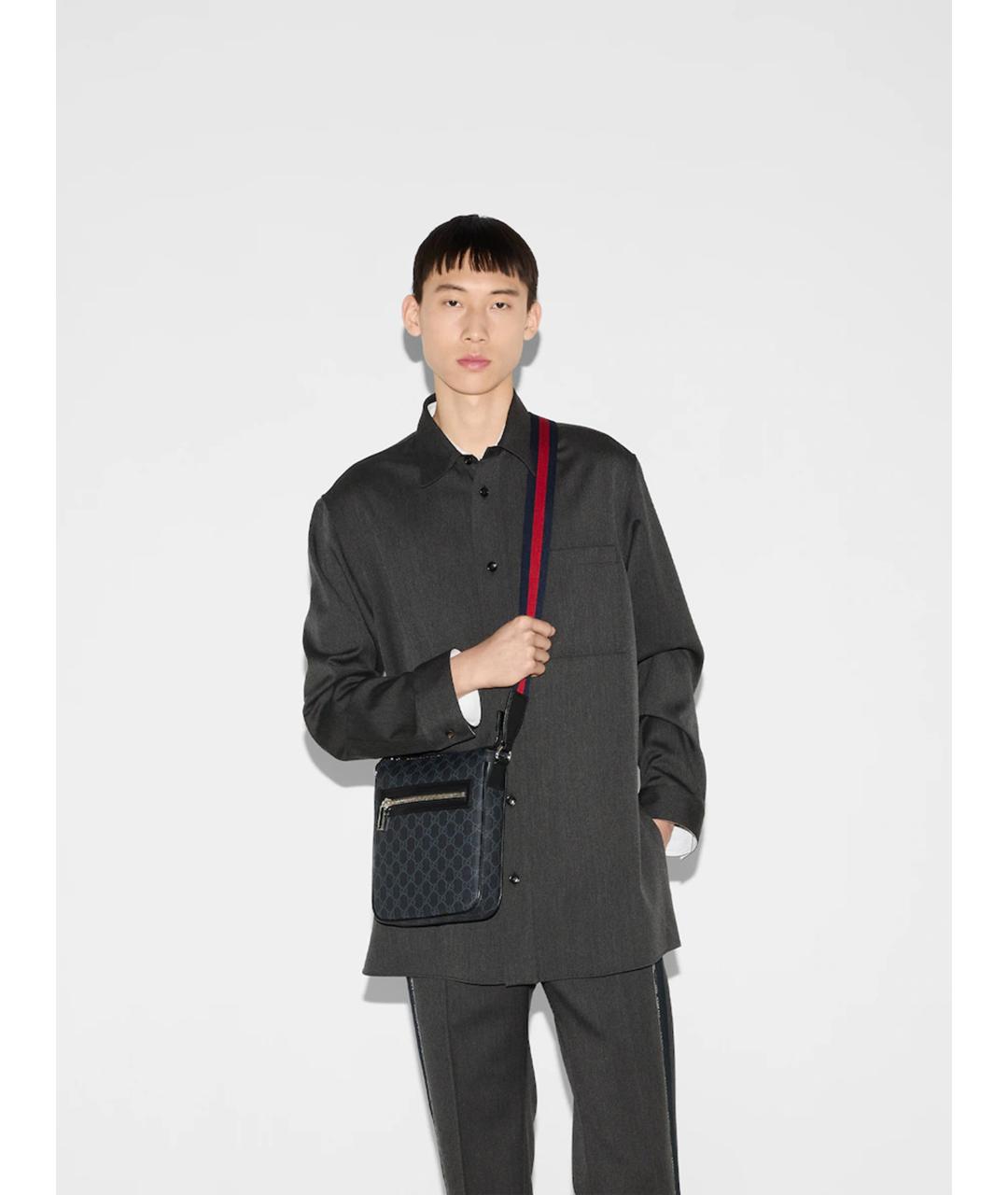 GUCCI Черная сумка на плечо, фото 2