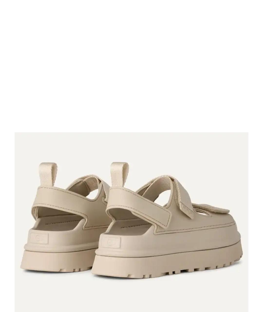 UGG AUSTRALIA Бежевые сандалии, фото 2