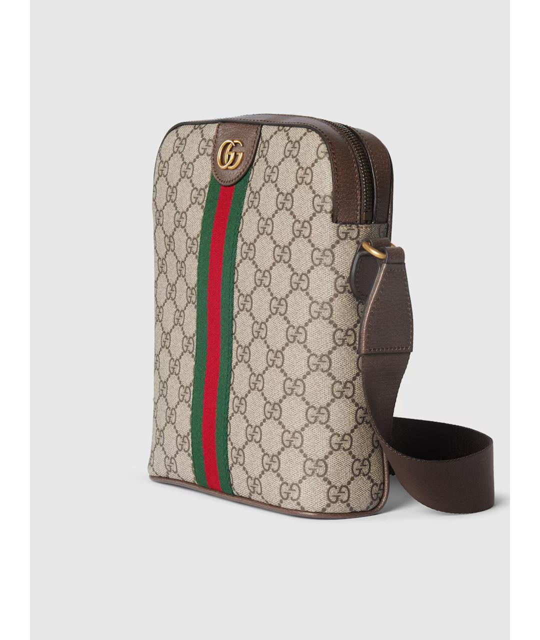 GUCCI Бежевая сумка на плечо, фото 3