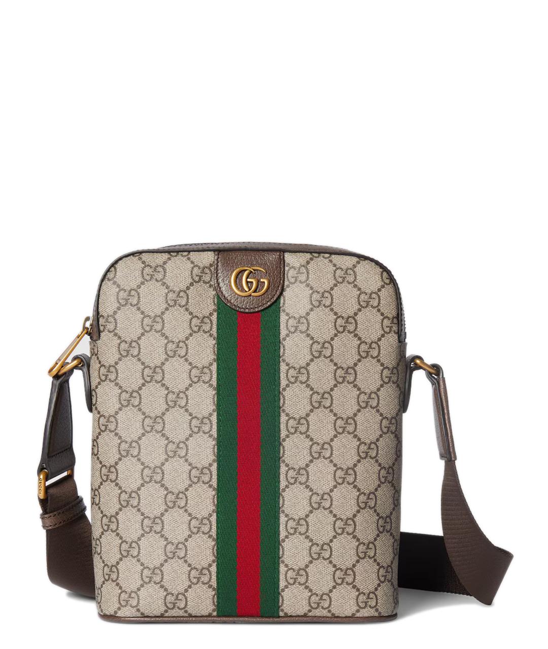 GUCCI Бежевая сумка на плечо, фото 1