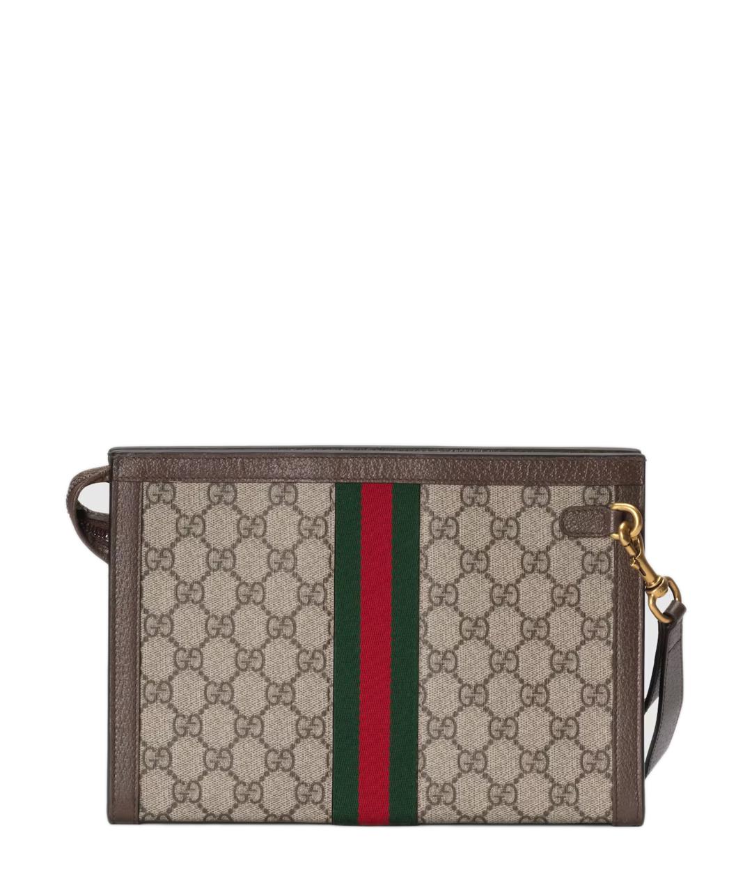 GUCCI Бежевая папка для документов, фото 5