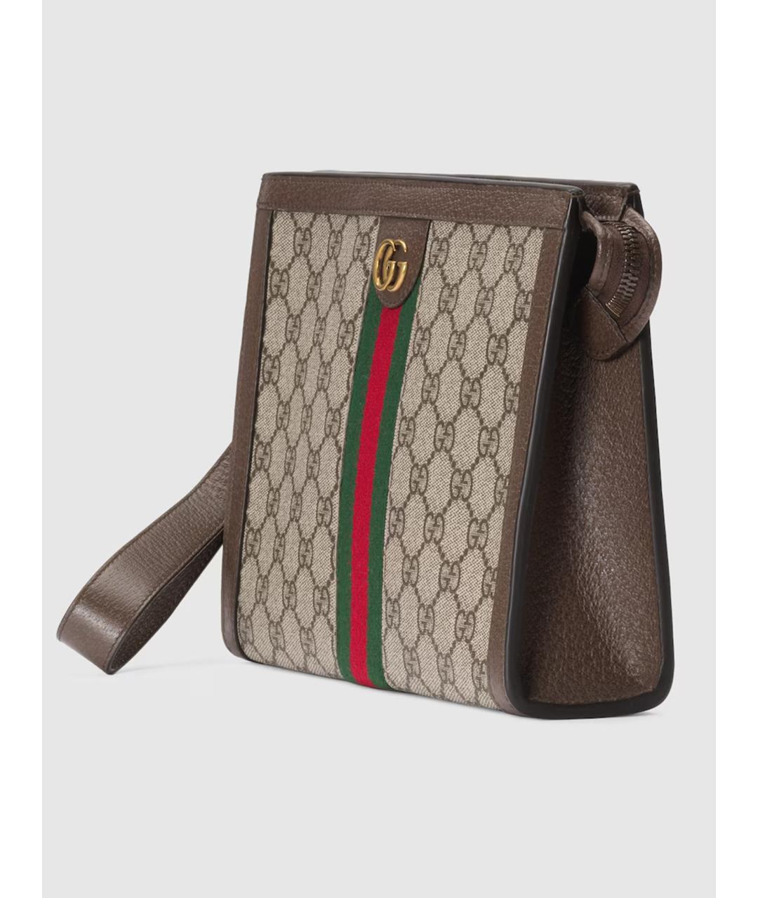 GUCCI Бежевая папка для документов, фото 2