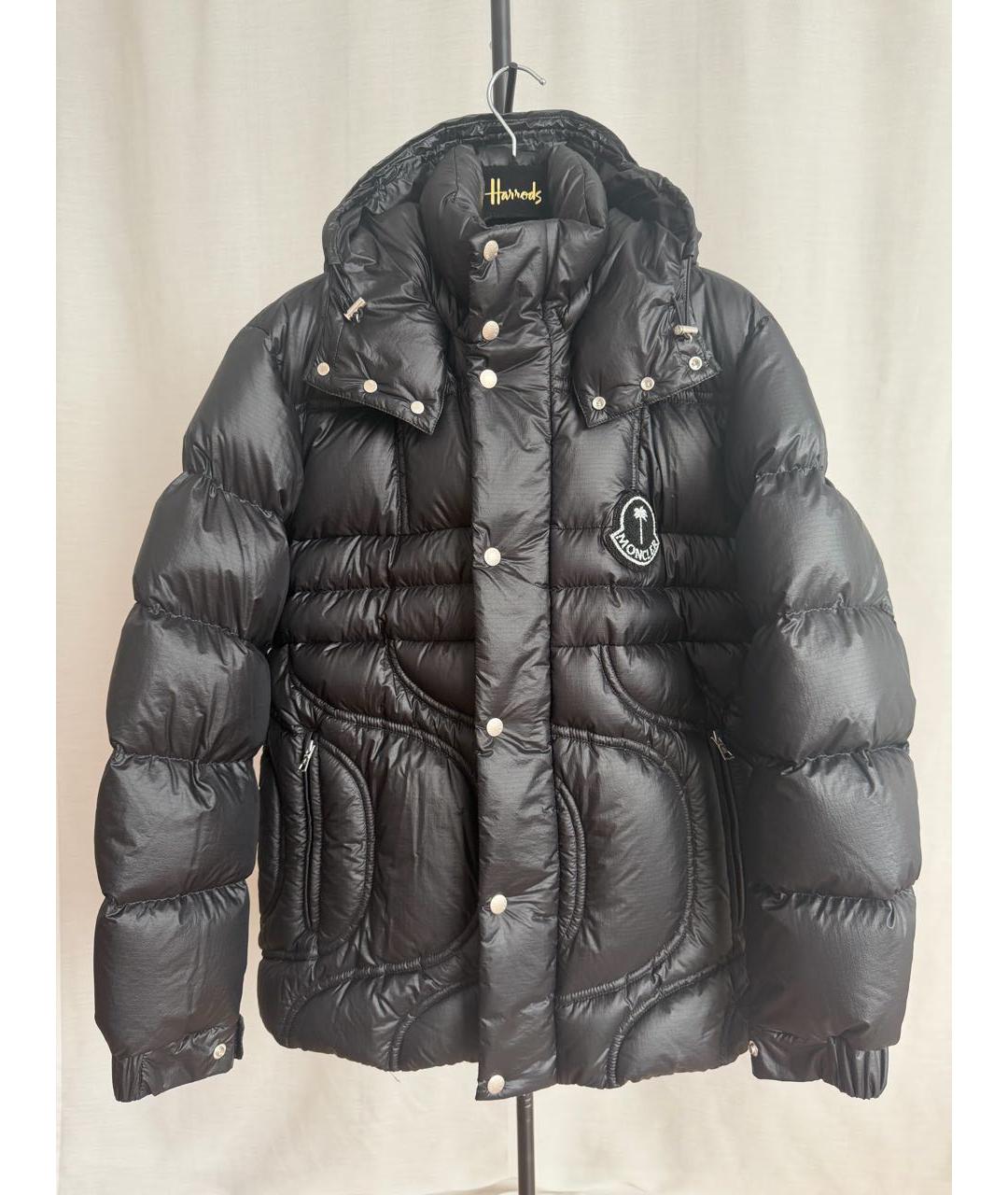 MONCLER Черный пуховик, фото 9