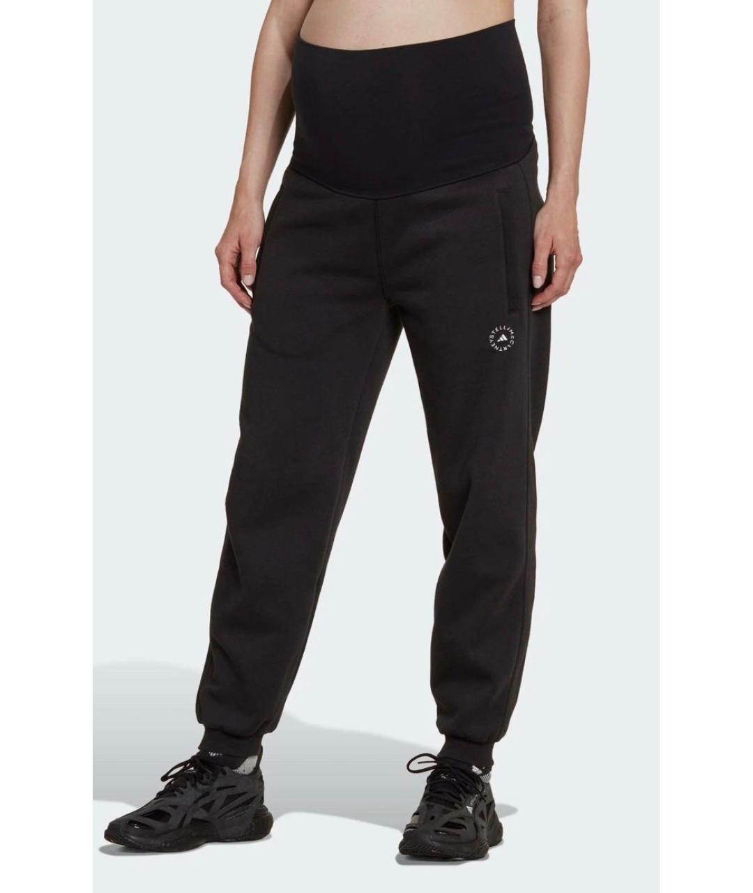 ADIDAS BY STELLA MCCARTNEY Черные хлопковые спортивные брюки и шорты, фото 7